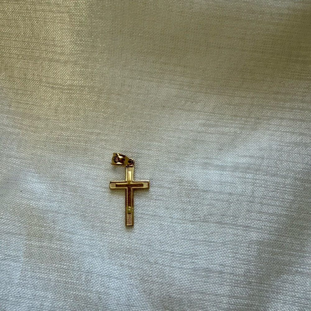 Timeless 10k Real Solid Yellow Gold Necklace - image 3